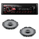 Rádio PIONEER MVH-29BT + reproduktory HERTZ UNO 16,5 cm