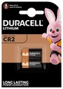 CR2 DURACELL lítiové batérie (2 ks)