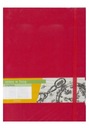 NOTEBOOK B5 LINE IMPRESSION RED