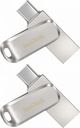 SanDisk Pendrive Ultra Dual Drive Luxe USB-C 64 GB x2