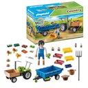 Playmobil 71249 Traktor s prívesom