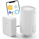 Meross batériovo napájaná termostatická hlavica WiFi HomeKit M30 x 1,5 + brána