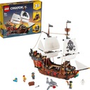 Veľký set LEGO Creator Pirátska loď 3 v 1 31109