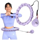 Hula Hop Hoop s cvočkami a váhou 25-43 cm