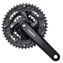 Kľuky Shimano FC-M371 44T, čierny kryt, 170mm