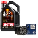 Olejový filter Nissan JUKE 1.6 DIG-T + MOTUL 5W30 5L