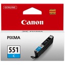 NOVÝ atrament CLI551C CLI-551C Canon Pixma MG5650 MG7150 MG7550 MG6450