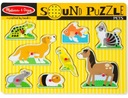 Zvukové puzzle ZVIERATÁ Melissa & Doug