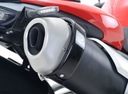 KRYT TLUMIČA RG RACING AKRAPOVIC Šesťhranný ČIERNY