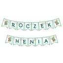 BANNER GIRDINA DINO DINOSAUR ROK NARODENINY + MENO