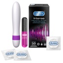 Durex kondómy 10 gélový vibrátor SET