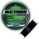 Method Feeder 0,20 mm Match vlasec, rýchlo sa potápajúci, čierny, 300 m PRO FL