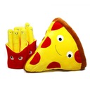 Sada hranolčekov Plyšový maskot Pizza Triangle Set