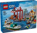 LEGO Klocki City 60422 Prímorský prístav s loďou