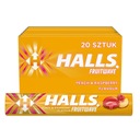 Halls Fruitwave broskyňové cukríky 45 g x 20