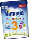 HUMANA 3 NÁSLEDNÉ MLIEKO PO 12 M+ 650G