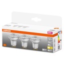 Osram led halogénové žiarovky GU10 2,6W 2700K 36st x3