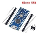 NANO 3.0 ATMEGA328 CH340 MICRO USB KOMPATIBILNÉ ARDUINO