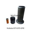 Kubota GT3, GT5, GT8 - Sada/Sada filtrov