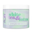 Telový peeling FLUFF White Tea & Lotus 160 ml