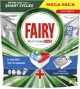 Fairy Platinum Plus Blue ALL in ONE Kapsule do umývačky riadu 60 ks