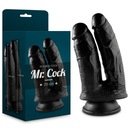 Obrovská PRÍSAVKA DOUBLE Dildo XXL 23 CM