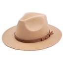 Elegantná dámska plsť fedora PANAMA HAT