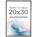 Fotorámik 20x30 hliníkových čiernych rámov