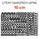 Samolepiace písmená 255 znakov - 10cm