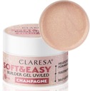 Claresa Soft&Easy Champagne stavebný gél 45g