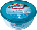 Žiaruvzdorná Pyrex Prep & Store šalátová misa s vekom 21 cm 2l