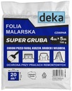 FÓLIA MALIARSKA SUPER HRUBÁ ČIERNA 4*5M 700G