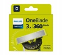 Náhradné čepele Holiaci strojček QP430/50 Philips One Blade 360 ​​​​Sada 3 kusov