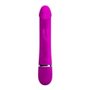 VIBRÁTOR S ODSTREKOVACÍM PUMPOU DILDO BUNNY PENIS