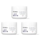 Goldwell Just Smooth 60s Treatment uhladzujúca maska ​​na vlasy 3x 200 ml