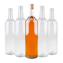 10x FĽAŠE NA LIKÉRY VODKA BIMBERS COGNAC DOMÁCE VÍNO 1l 1000 ml + uzáver