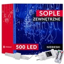 SVETLÁ SVETELNÁ ZÁPONA 1500 LED MODRÁ DIAĽK