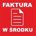 FAKTÚRA VNÚTRI štítok nálepka kuriér x1000