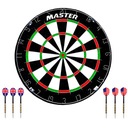 MasterDart SISAL DART terč na šípky 42 cm + 6 šípok