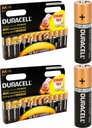 DURACELL R6/AA ALKALICKÉ BATÉRIE 12 ks x 2