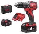 NÁRAZOVÝ VODIČ MILWAUKEE M18 BLPD2-502 2x5,0 AH