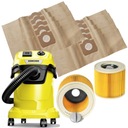 10x TAŠKY + FILTER PRE KARCHER WD3 WD 3 200 MV3