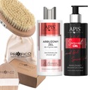 Apis set, melónový telový GEL, telové LOTION, suchá masážna kefa