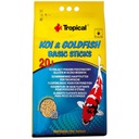 Tropické tyčinky Koi&Goldfish Basic Sticks 20L krmivo