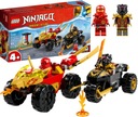 LEGO NINJAGO AUTOBITKA KAIA A RASA 71789