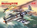 Mustang P-51K WWII americká stíhačka 1:48