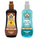 Australian Gold SPF 6 sprej s bronzerom 237ml + Aloe Freeze Gel sprej 237ml