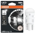 W5W LED ŽIAROVKA OSRAM 6000K STUDENÁ MODRÁ BIELA