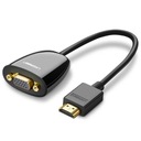 UGREEN HUB ADAPTÉR VIDEO KÁBEL HDMI TO VGA FULL HD 1080P 16CM