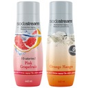 Grapefruit + Pomaranč-Mango bez cukru SodaStream